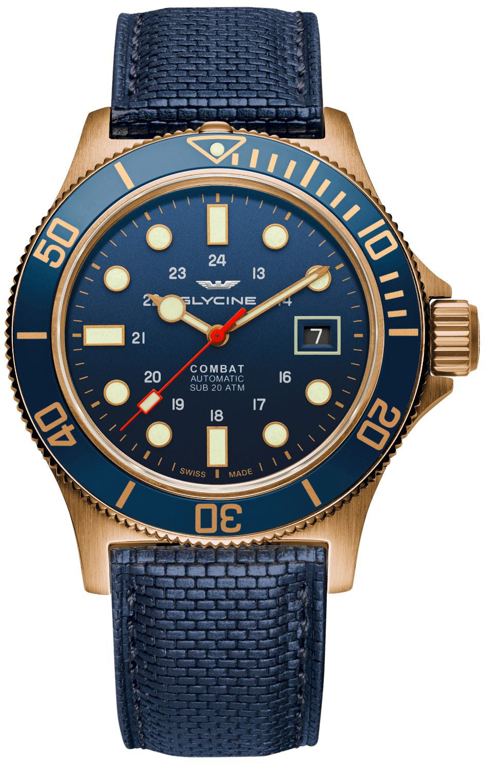 Glycine Watch Combat Sub Bronze GL0174 Image 1