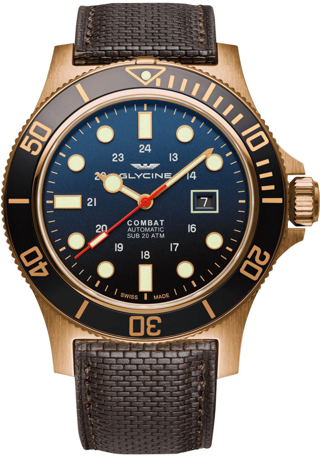 Glycine Watch Combat Sub Bronze GL0200 Image 1