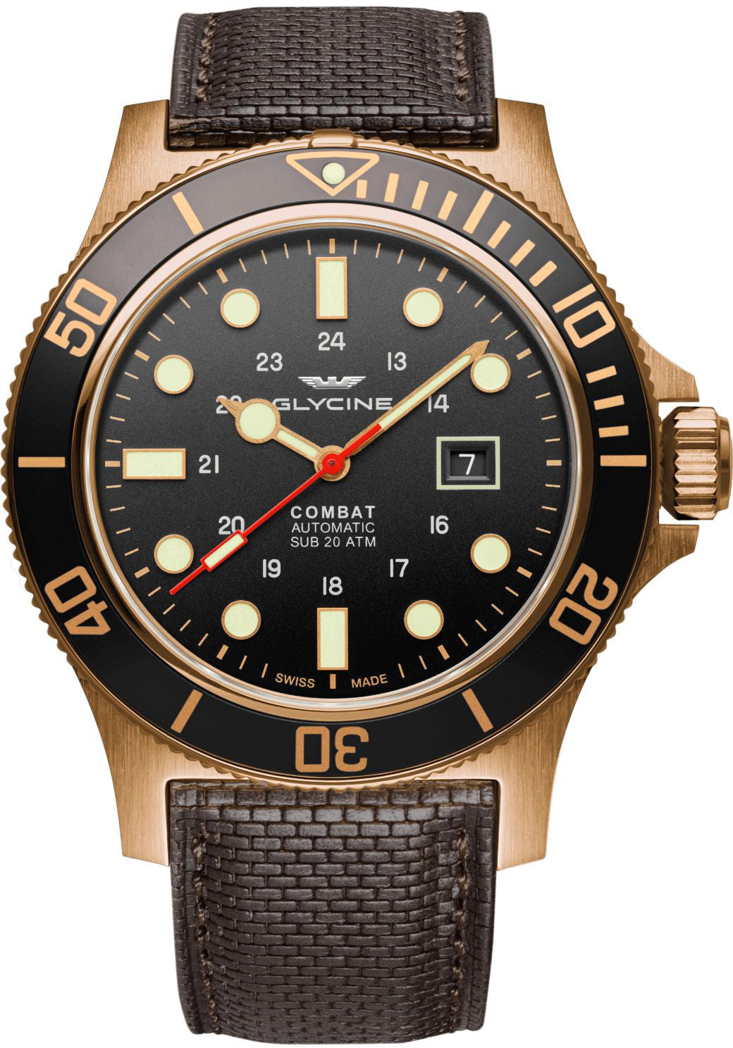 Glycine Watch Combat Sub Bronze GL0243 Image 1