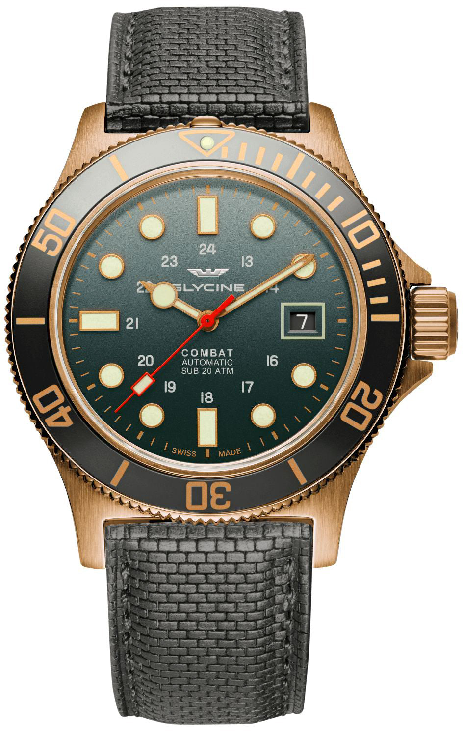 Glycine Watch Combat Sub Bronze GL0281 Image 1