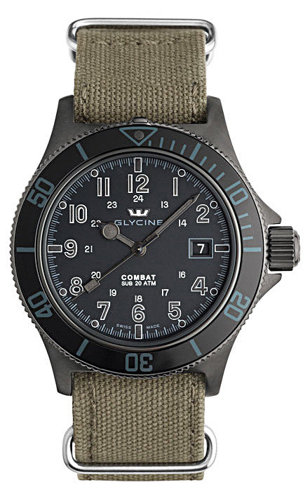 Glycine Watch Combat SUB Stealth 3863.99AT N8-TB2 Image 1