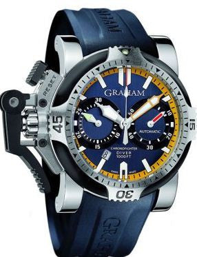 Graham Chronofighter Oversize Diver Date Tech Seal Scarab D 2OVEV U05A K41B Image 1