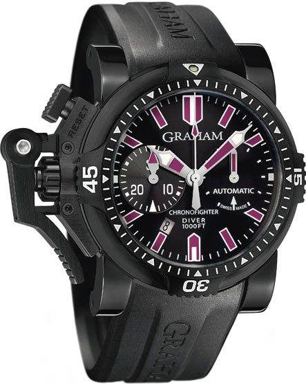 Graham Chronofighter Oversize Diver Deep Purple D 2OVEZ.B24A.K10N Image 1