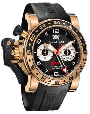Graham Chronofighter Oversize GMT Black Gold D 2OVGR.B21A.K10B Image 1