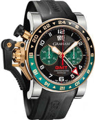 Graham Chronofighter Oversize GMT Steel & Gold 2OVGG.B16A Image 1