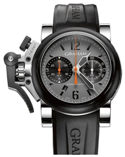 Graham Chronofighter Oversize Silver D 2OVBV.S08A.RB Image 1