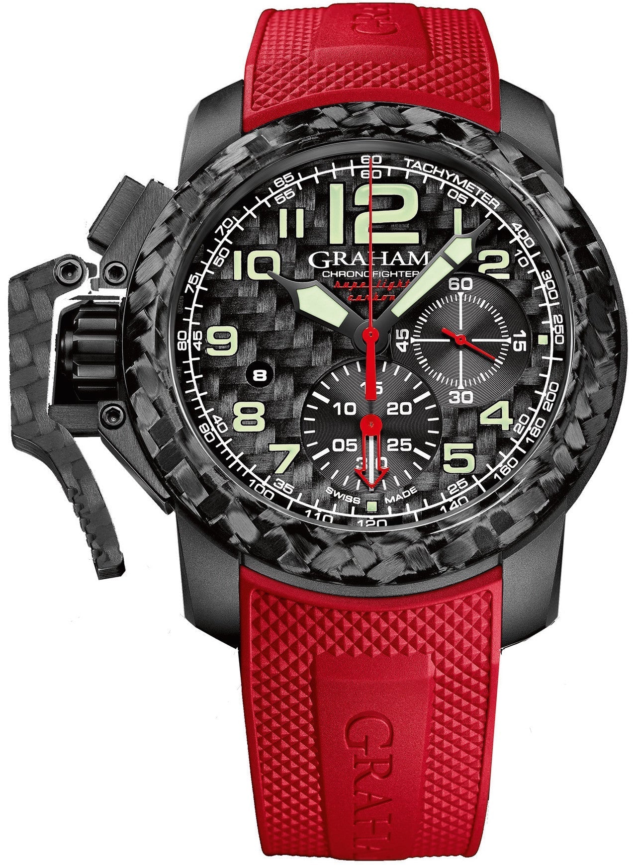 Graham Chronofighter Oversize Superlight Carbon Watch 2CCBK.B11A.K95K Image 1