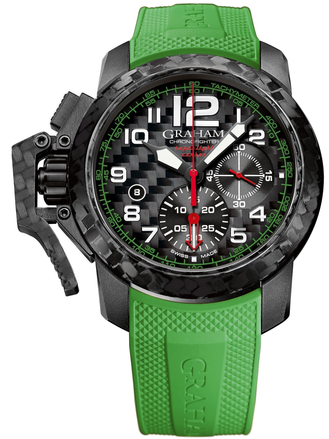 Graham Chronofighter Oversize Superlight Carbon Watch 2CCBK.G06A.K126K Image 1