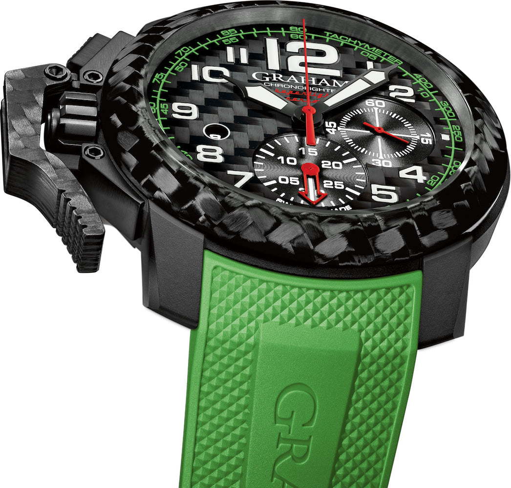 Graham Chronofighter Oversize Superlight Carbon Watch 2CCBK.G06A.K126K Image 2