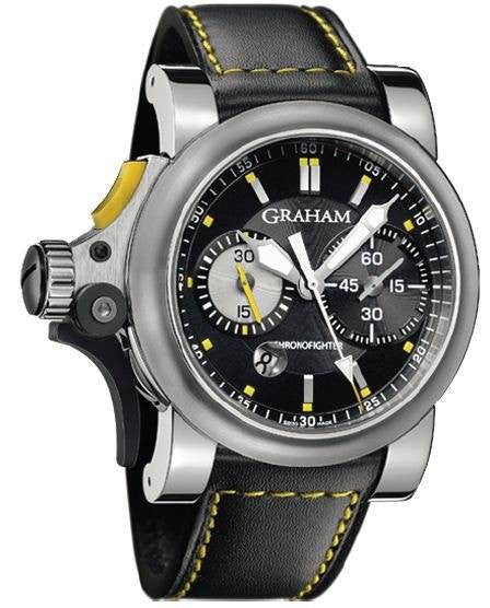 Graham Chronofighter RAC Trigger Black Rush 2TRAS.B01A.K43B Image 1