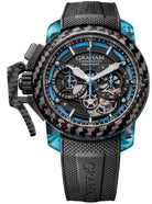Graham Chronofighter Superlight Carbon Strip Skeleton Blue Watch 2CCCK.U01A Image 1