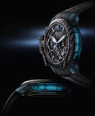 Graham Chronofighter Superlight Carbon Strip Skeleton Blue Watch 2CCCK.U01A Image 4