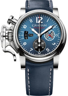 Graham Chronofighter Vintage Blue Watch 2CVAS.U21A.L129S Image 1