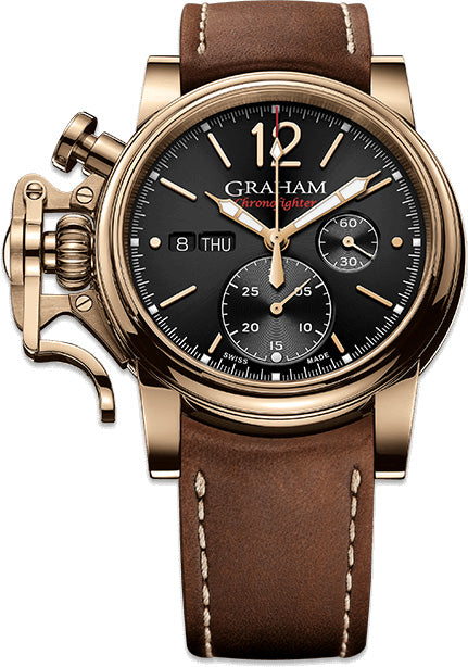 Graham Chronofighter Vintage Bronze Black Gold Watch 2CVAK.B26A.L132V Image 1
