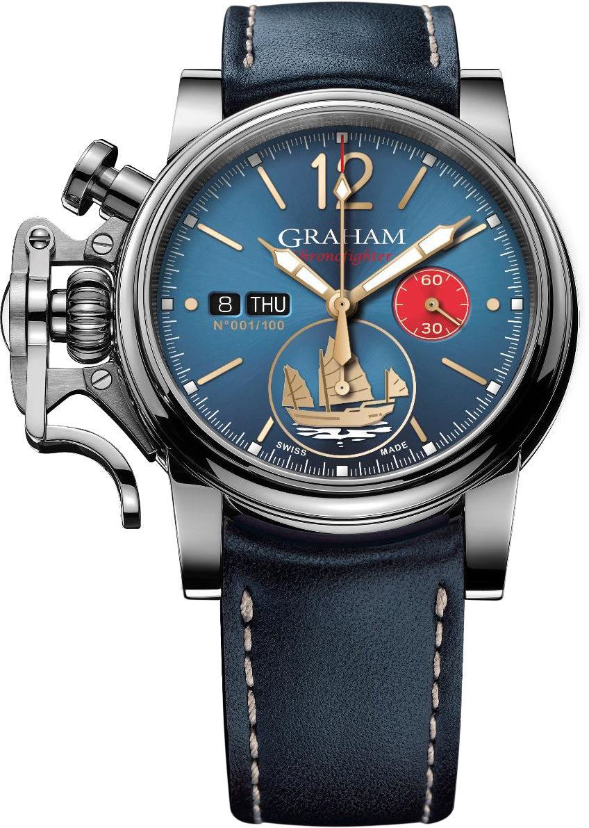 Graham Chronofighter Vintage Golden Junk Limited Edition Watch 2CVAS.U15A.L129S Image 1