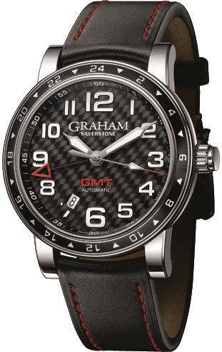 Graham Silverstone Time Zone Black D 2TZAS.B02A.L86S Image 1