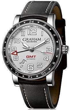 Graham Silverstone Time Zone Silver D 2TZAS.S01A.L99S Image 1