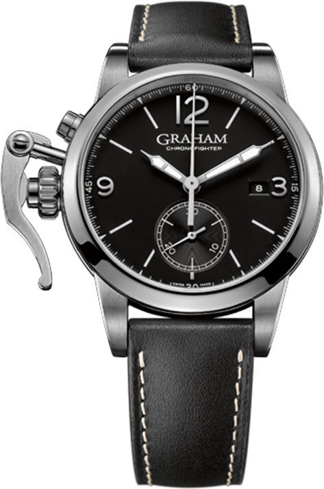 Graham Watch Chronofighter 1695 Black 2CXAS.B02A.L17S Image 1