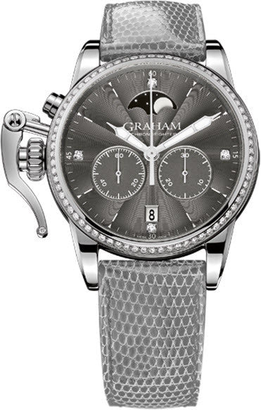 Graham Watch Chronofighter 1695 Lady Moon Diamond 2CXCS.A02A.L108S Image 1