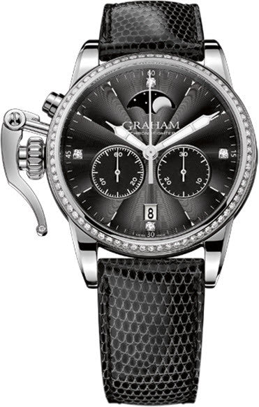 Graham Watch Chronofighter 1695 Lady Moon Diamond 2CXCS.B04A.L109S Image 1