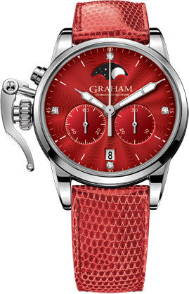 Graham Watch Chronofighter 1695 Lady Moon Red 2CXBS.R01A.L113S Image 1