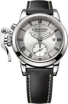 Graham Watch Chronofighter 1695 Silver 2CXAY.S05A.L17S Image 1