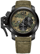 Graham Watch Chronofighter Black Arrow Digicamo 2CCAU.G05A.GREEN CANVAS Image 1