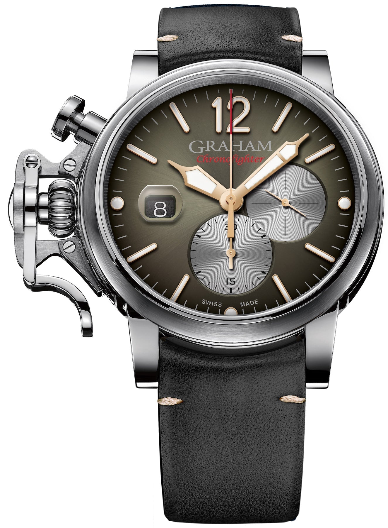 Graham Watch Chronofighter Grand Vintage 2CVDS.C02A.L154S Image 1