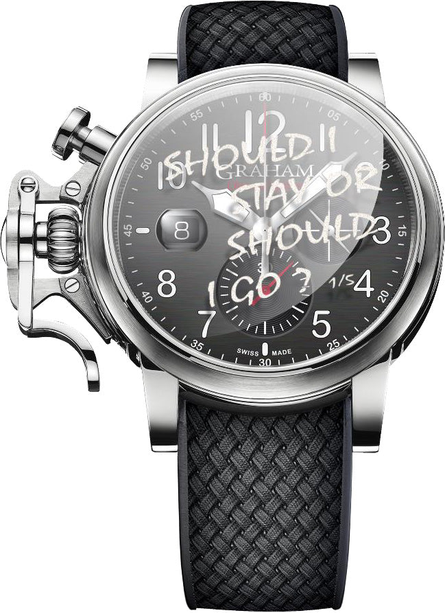 Graham Watch Chronofighter Grand Vintage Graffiti Limited Edition 2CVDS.B29B.K133S Image 1