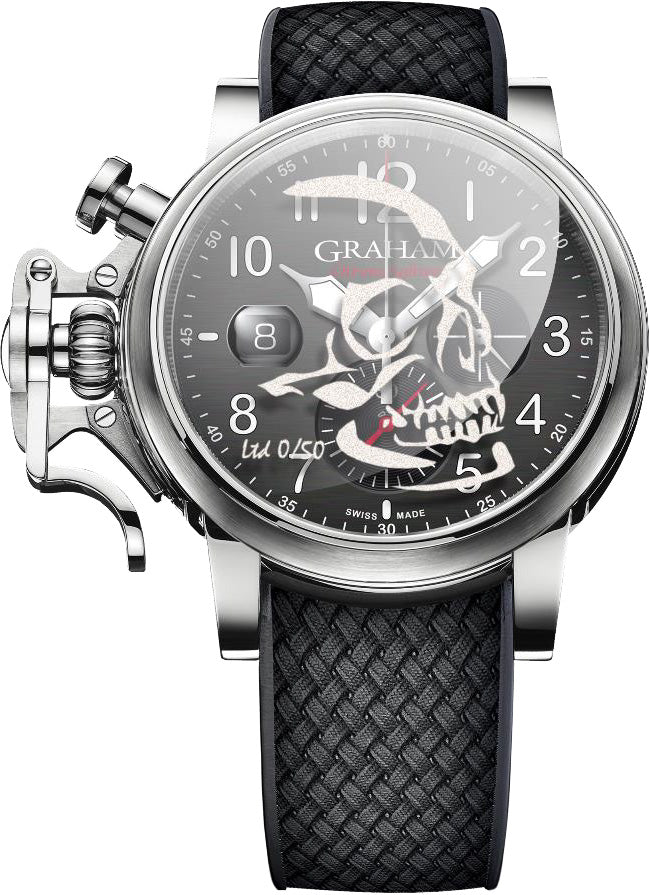 Graham Watch Chronofighter Grand Vintage Graffiti Skull Limited Edition 2CVDS.B29D.K133S Image 1