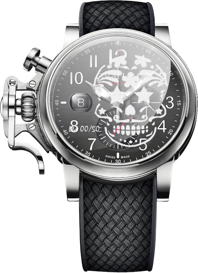 Graham Watch Chronofighter Grand Vintage Graffiti Skull Limited Edition 2CVDS.B29E.K133S Image 1