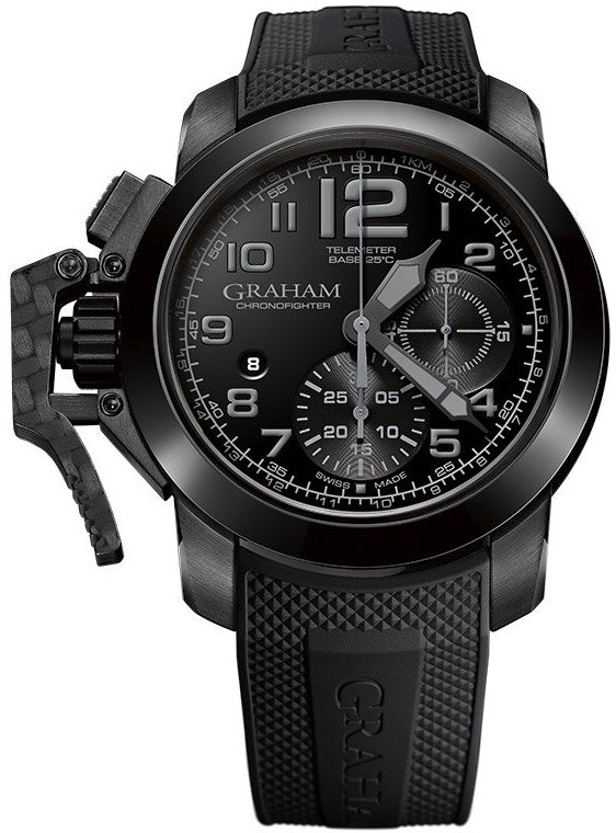 Graham Watch Chronofighter Oversize Black And White 2CCAU.B24A.K92N Image 1