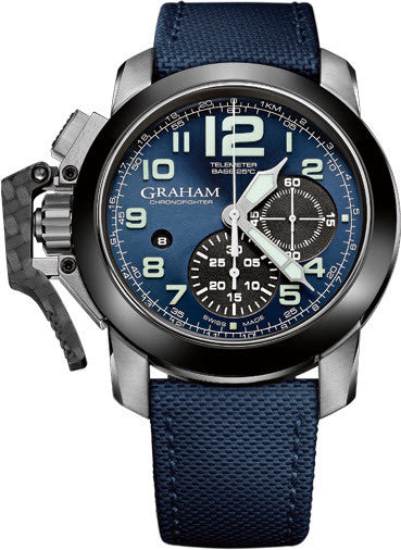 Graham Watch Chronofighter Oversize Ceramic Bezel 2CCAC.U01A.T22S Image 1