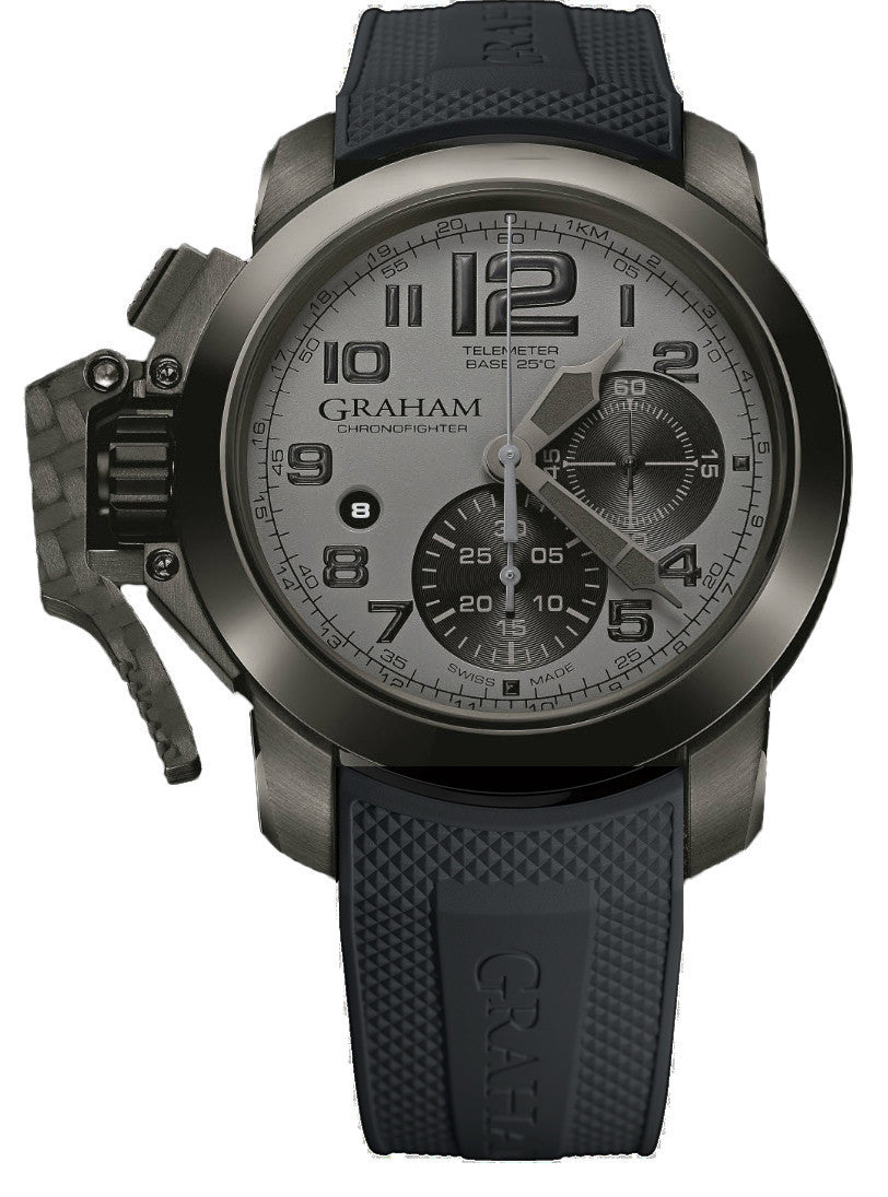 Graham Watch Chronofighter Oversize Ceramic Celcius Bezel Grey 2CCAU.S01A.K92N Image 1