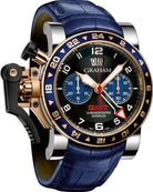 Graham Watch Chronofighter Oversize GMT Blue 2OVGG.B26A.C89S Image 1