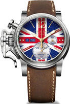 Graham Watch Chronofighter Vintage Brexit Limited Edition 2CVAS.U12A.BROWN STRAP Image 1