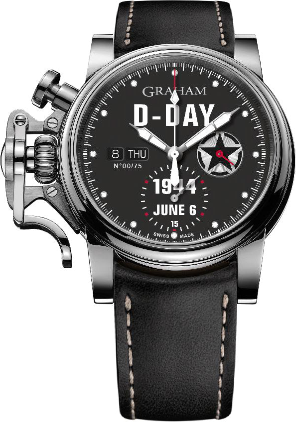 Graham Watch Chronofighter Vintage D-Day Limited Edition 2CVAS.B30A.L156S Image 1