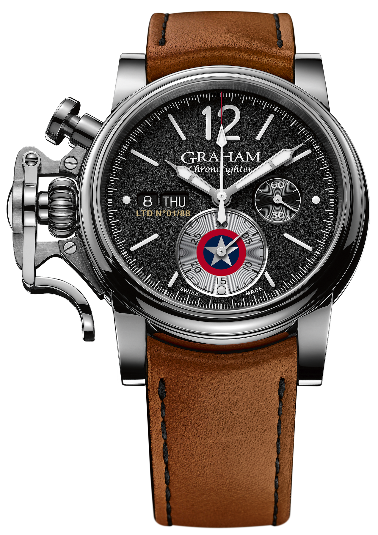 Graham Watch Chronofighter Vintage US Limited Edition 2CVAS.B14A.L128S Image 1