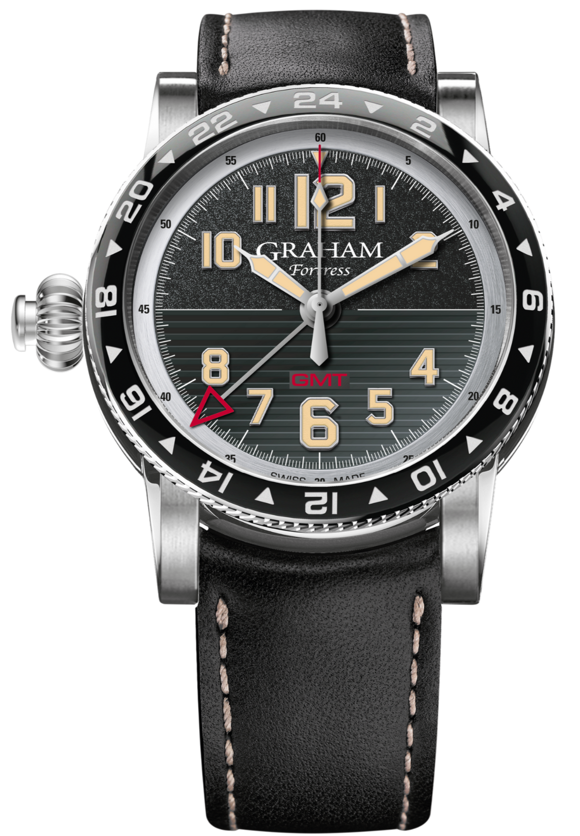 Graham Watch Fortress GMT Black 2FOBC.B02A Image 1