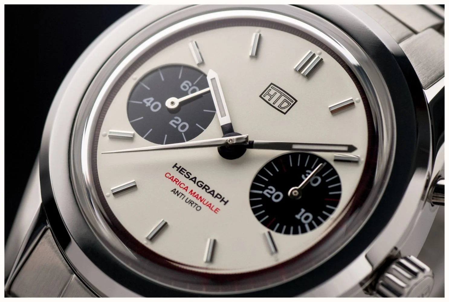 HTD Hesagraph Cannoli Bi-Compax Chronograph Watch H19F25C Image 3