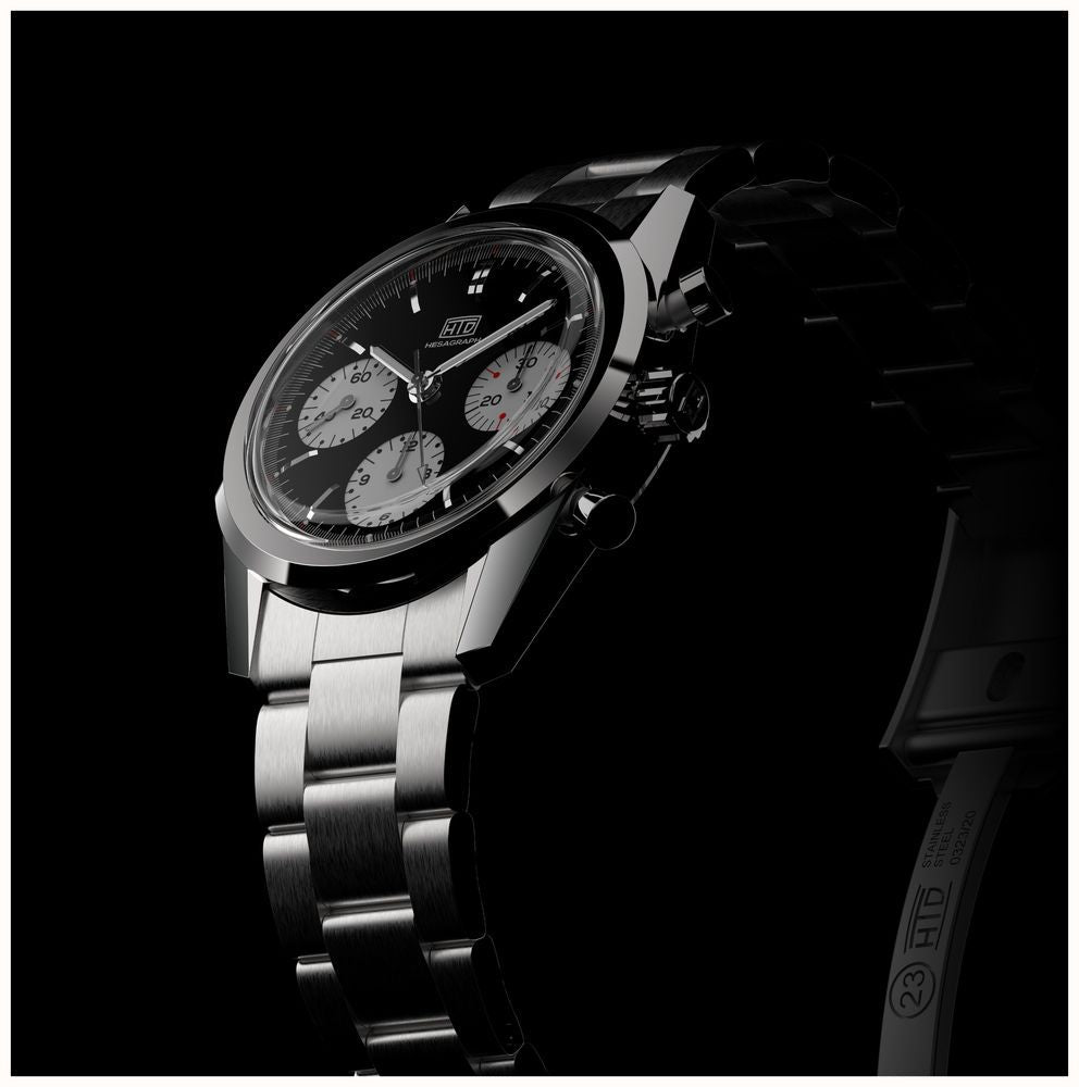 HTD Hesagraph Variante B Ti-Compax Chronograph Watch H25F33B Image 2
