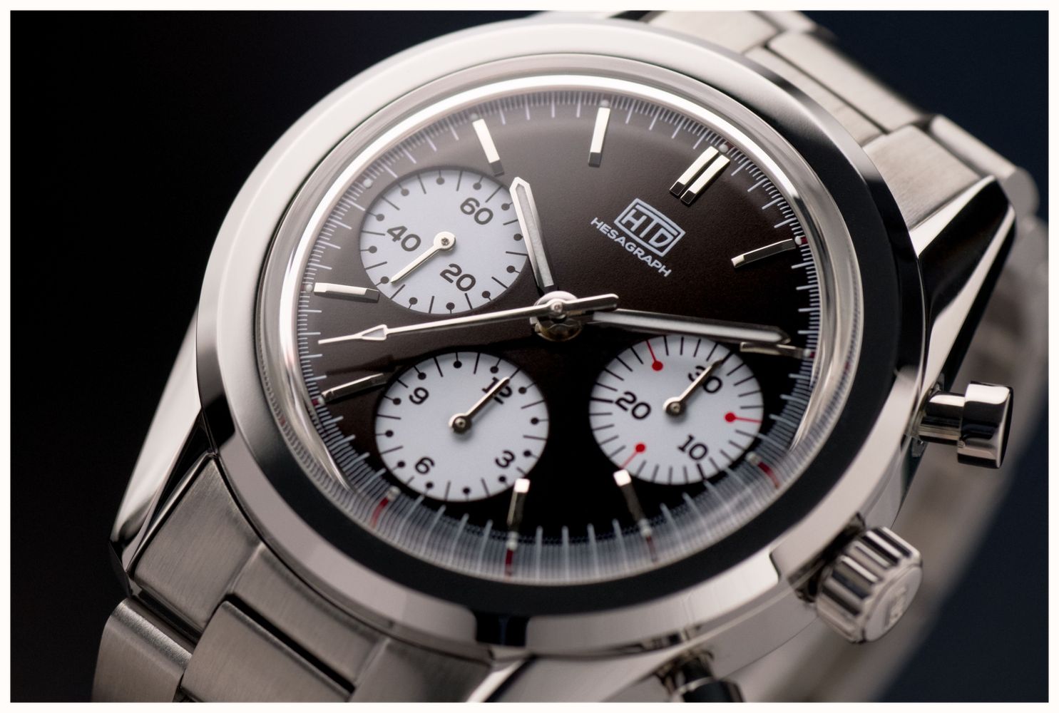 HTD Hesagraph Variante B Ti-Compax Chronograph Watch H25F33B Image 3