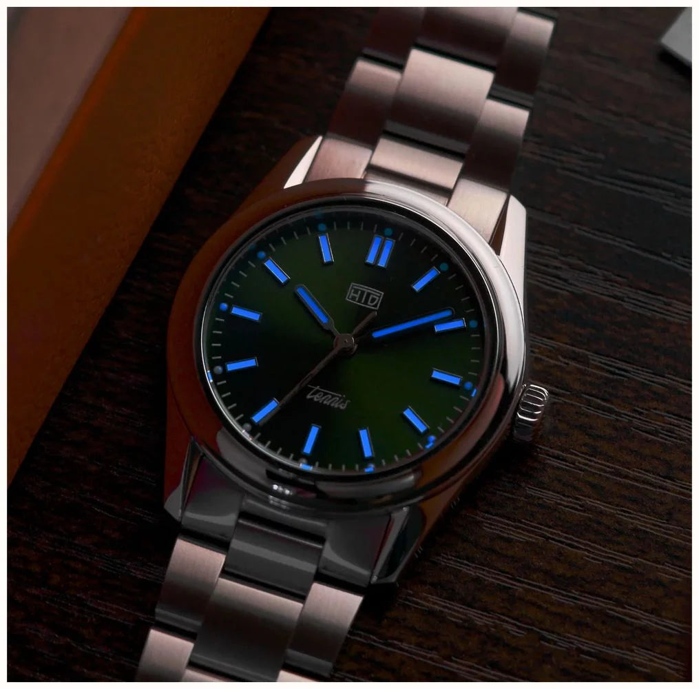 HTD Tennis Chic Deep Green Automatic Watch T23S01_CDG Image 4