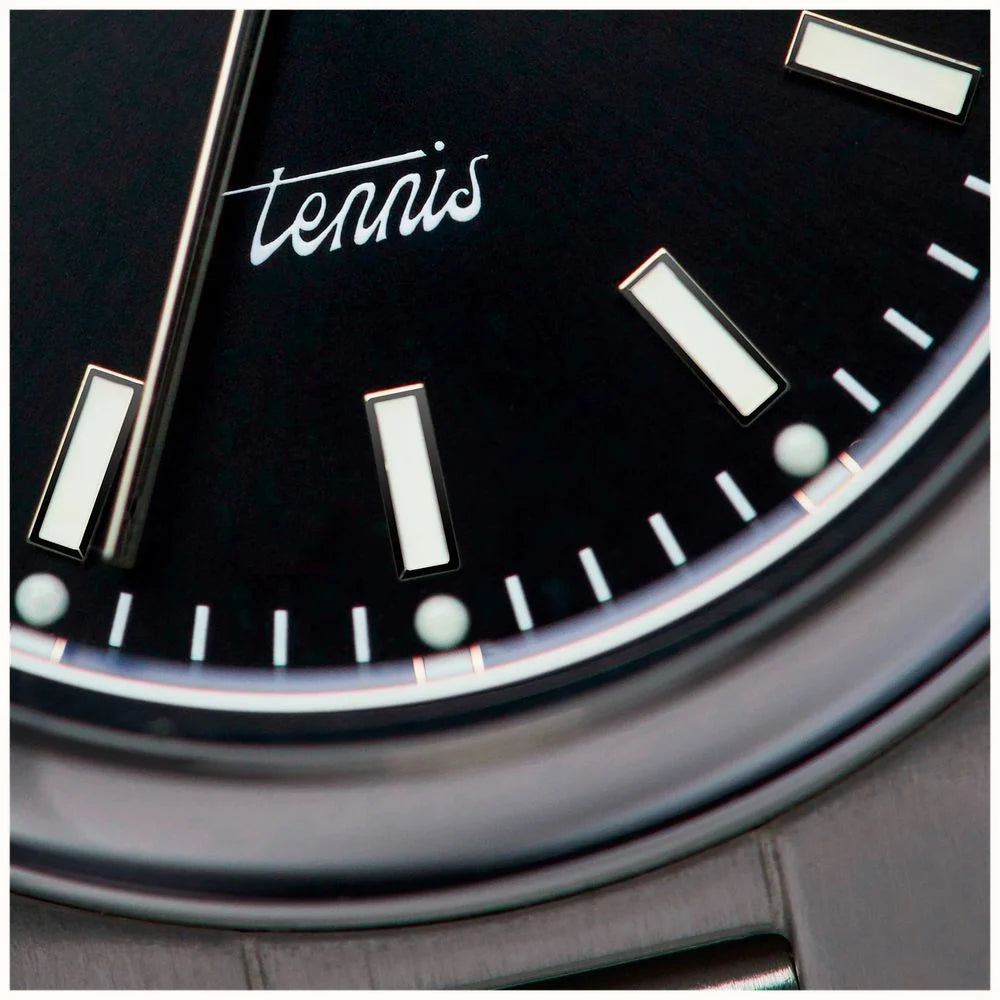 HTD Tennis Chic Velvet Black Automatic Watch T23S01_CVB Image 3