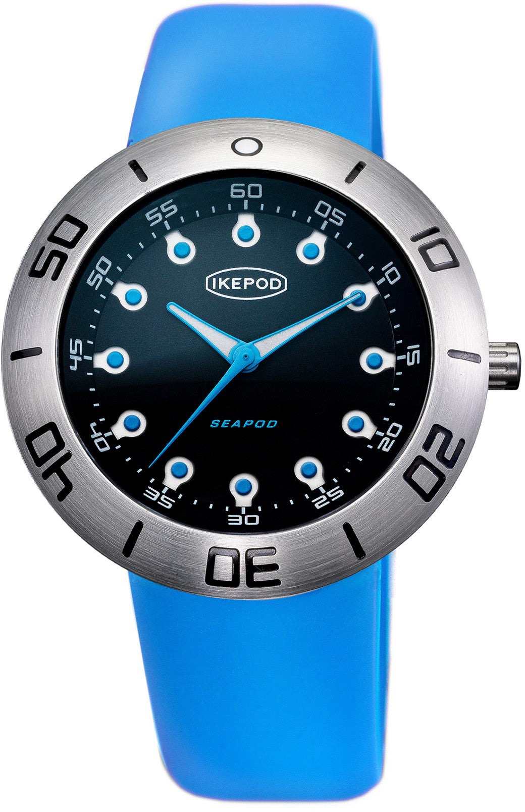 Ikepod Seapod S002 Jacques Watch S002-SI-LN Image 1