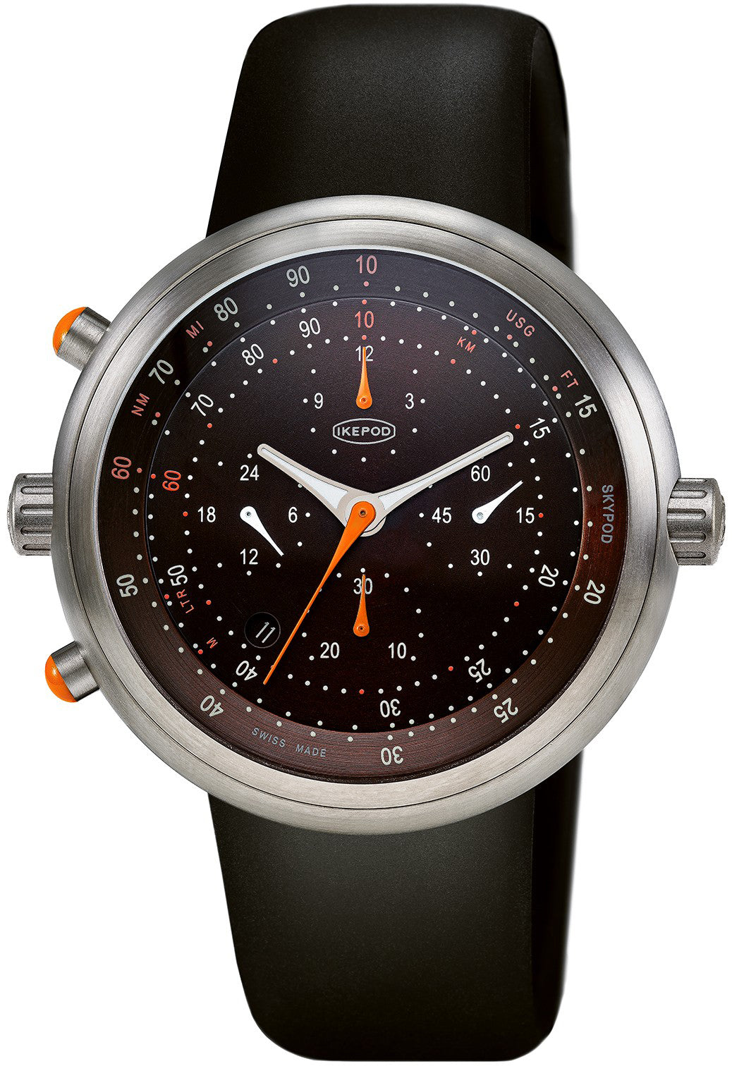 Ikepod Skypod Ola Brown Limited Edition Watch SK03-RP-LB Image 1