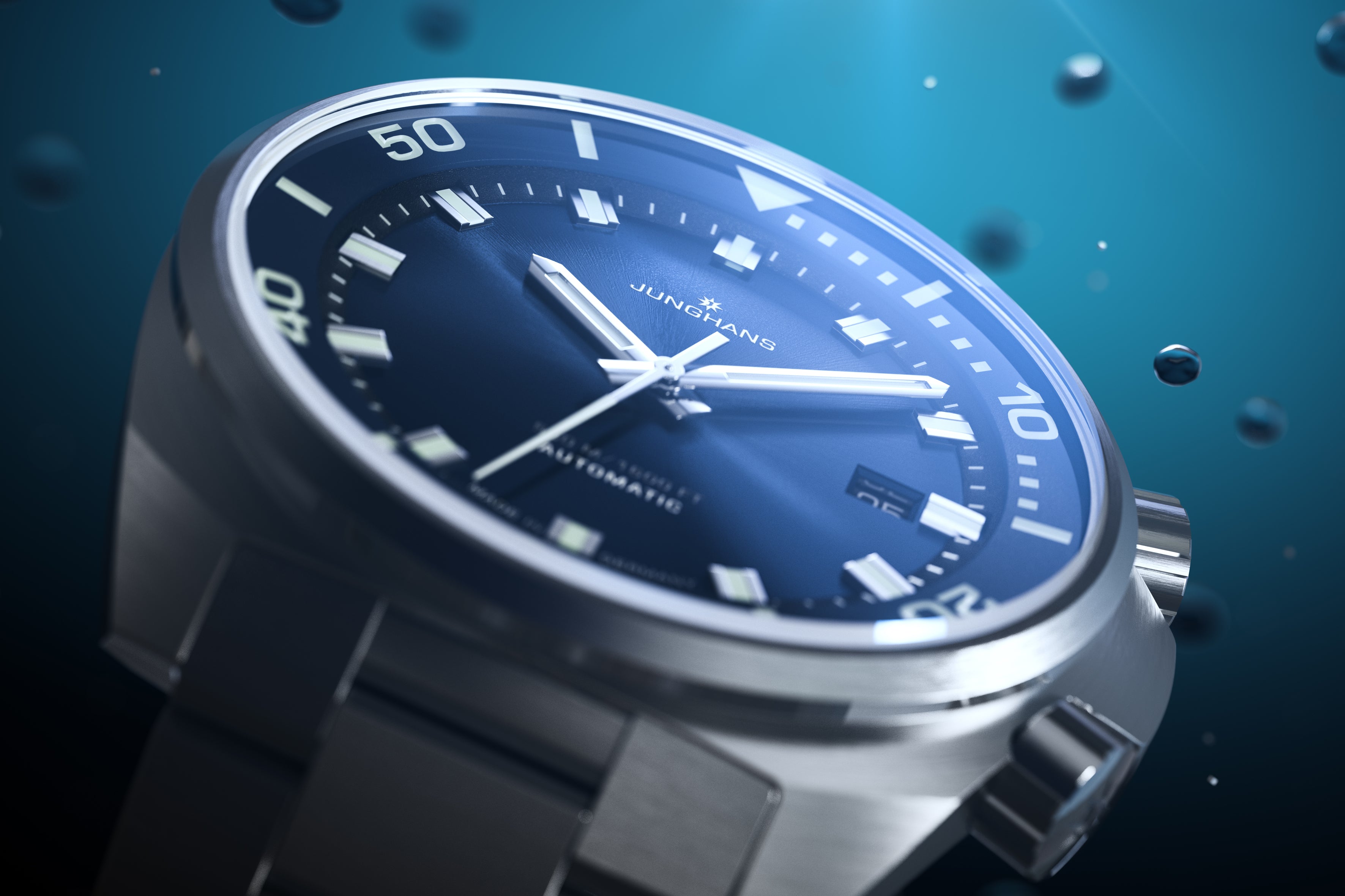 Junghans Aquaris Diver Blue 27/4660.44  Image 3