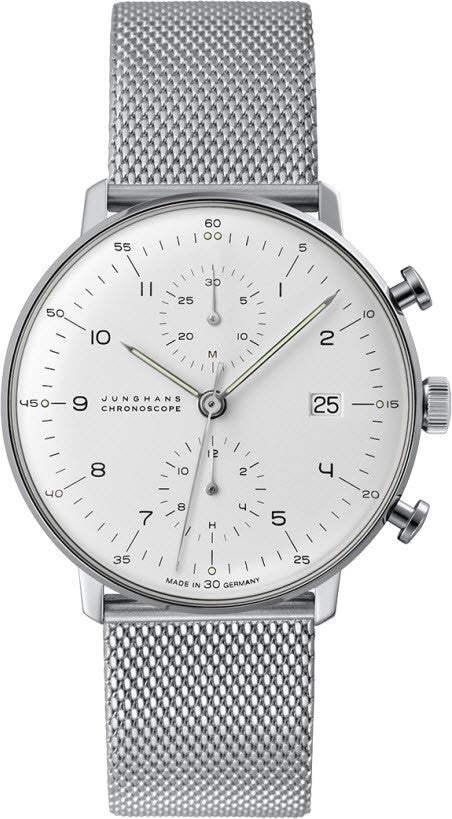 Junghans Max Bill Chronoscope Watch 27/4003.46 Image 1