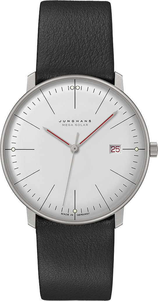 Junghans Max Bill Mega Solar Bauhaus Watch 59/2326.02 Image 1