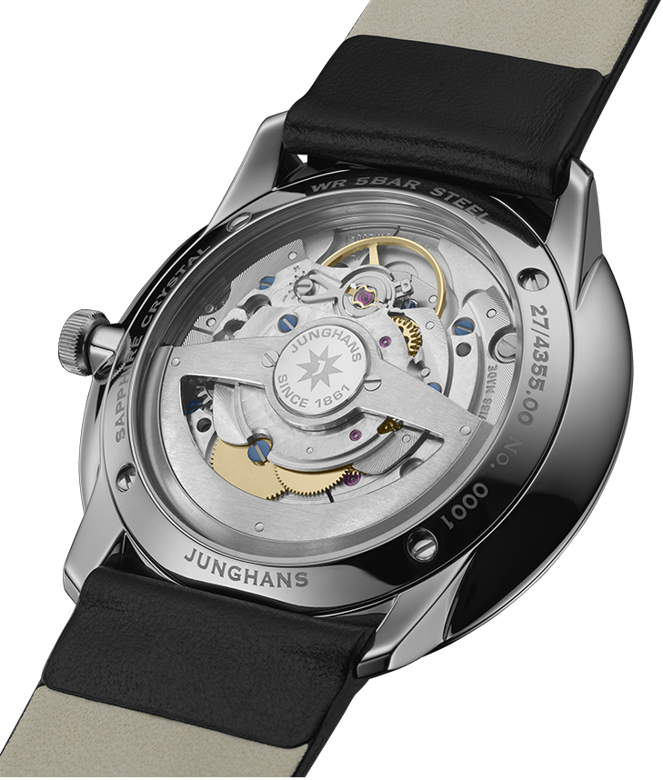 Junghans Meister Fein Automatic Signatur Watch 27/4355.00 Image 2